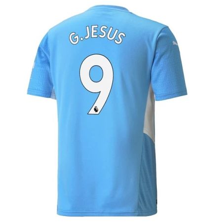Camisola Manchester City G.Jesus 9 Principal 2021 2022